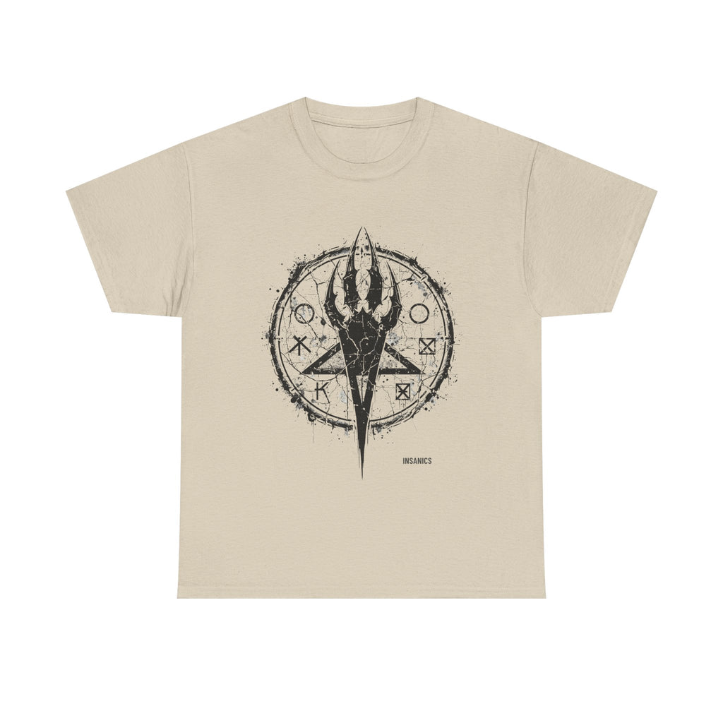 Distressed Rune Sigil - Unisex Heavy Cotton Tee