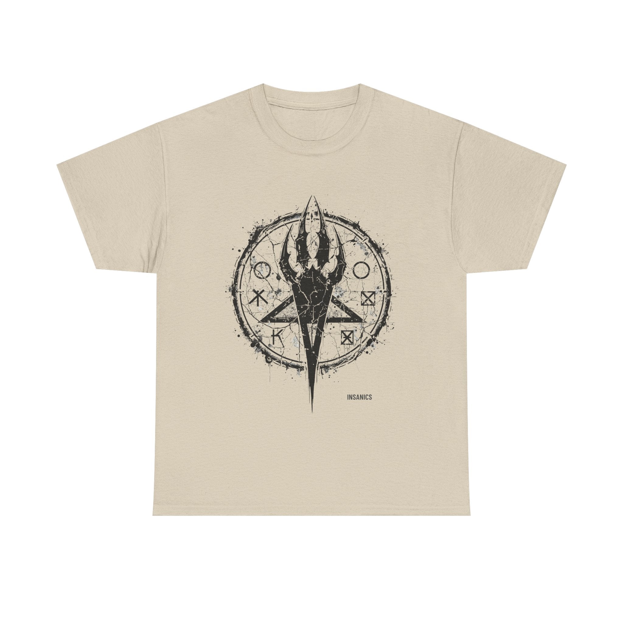 Distressed Rune Sigil - Unisex Heavy Cotton Tee