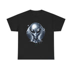 Alien Head Graphic - Unisex Heavy Cotton Tee
