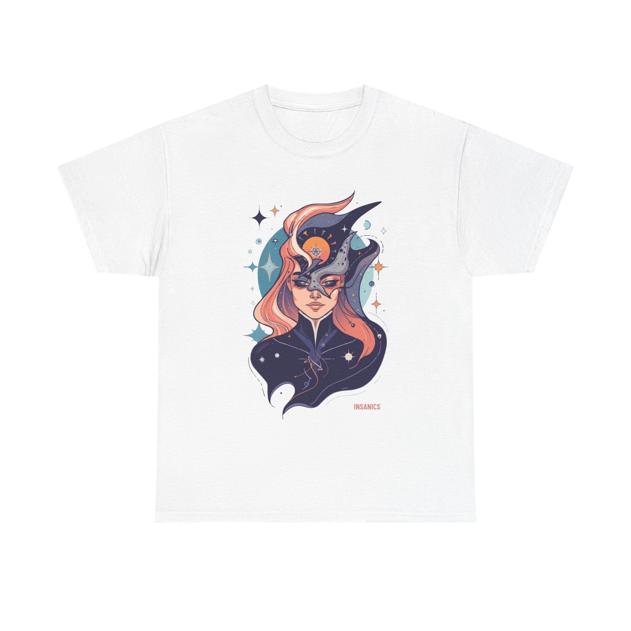 Celestial Portrait - Unisex Heavy Cotton Tee