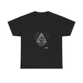 Minimal Night Sky Triangle - Unisex Heavy Cotton Tee