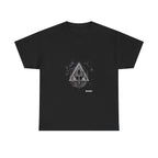 Minimal Night Sky Triangle - Unisex Heavy Cotton Tee