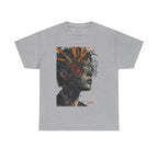 Artful Split Portrait - Unisex Heavy Cotton Tee