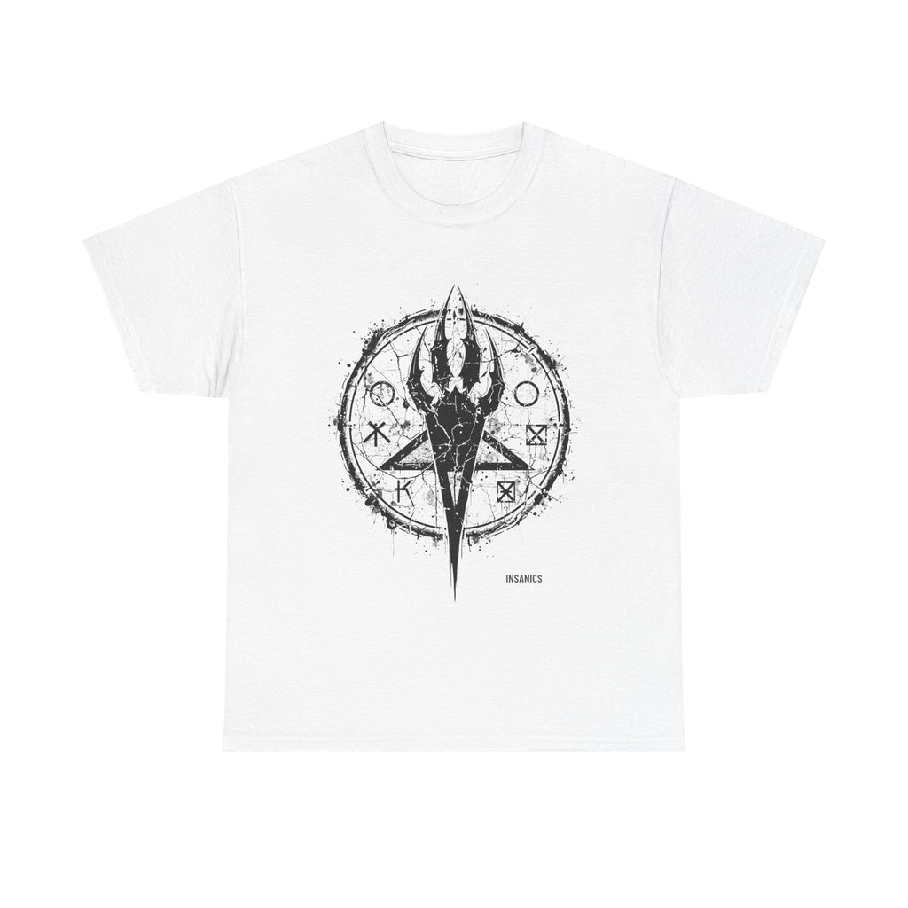Distressed Rune Sigil - Unisex Heavy Cotton Tee
