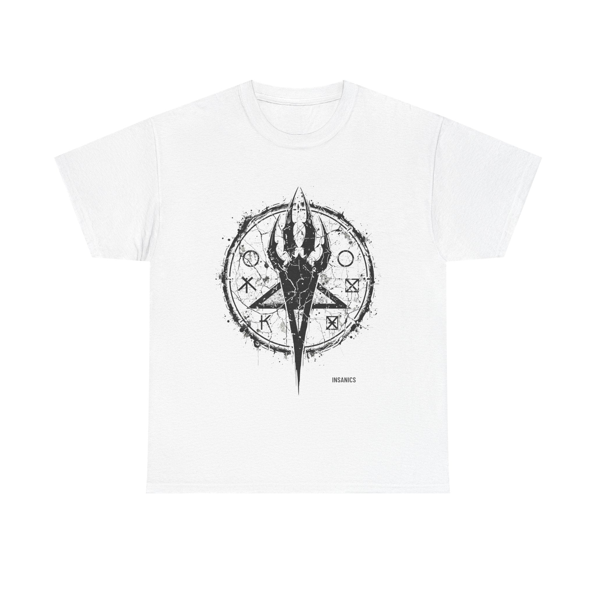 Distressed Rune Sigil - Unisex Heavy Cotton Tee