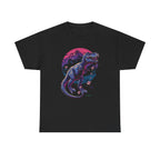 Dinosaur Mountain Dusk - Unisex Heavy Cotton Tee