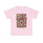 Street Art Collage - Unisex Heavy Cotton Tee