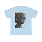 Artful Split Portrait - Unisex Heavy Cotton Tee