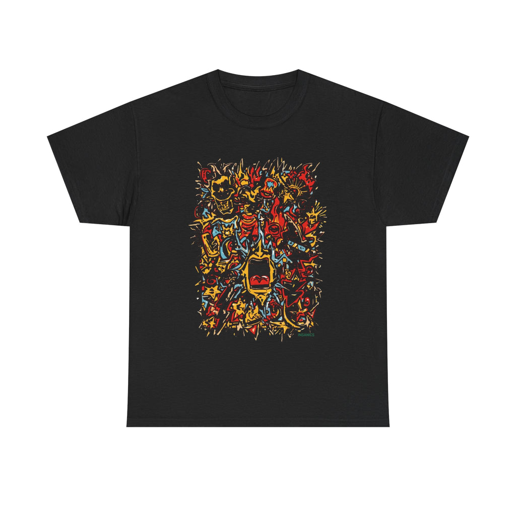 Street Art Collage - Unisex Heavy Cotton Tee