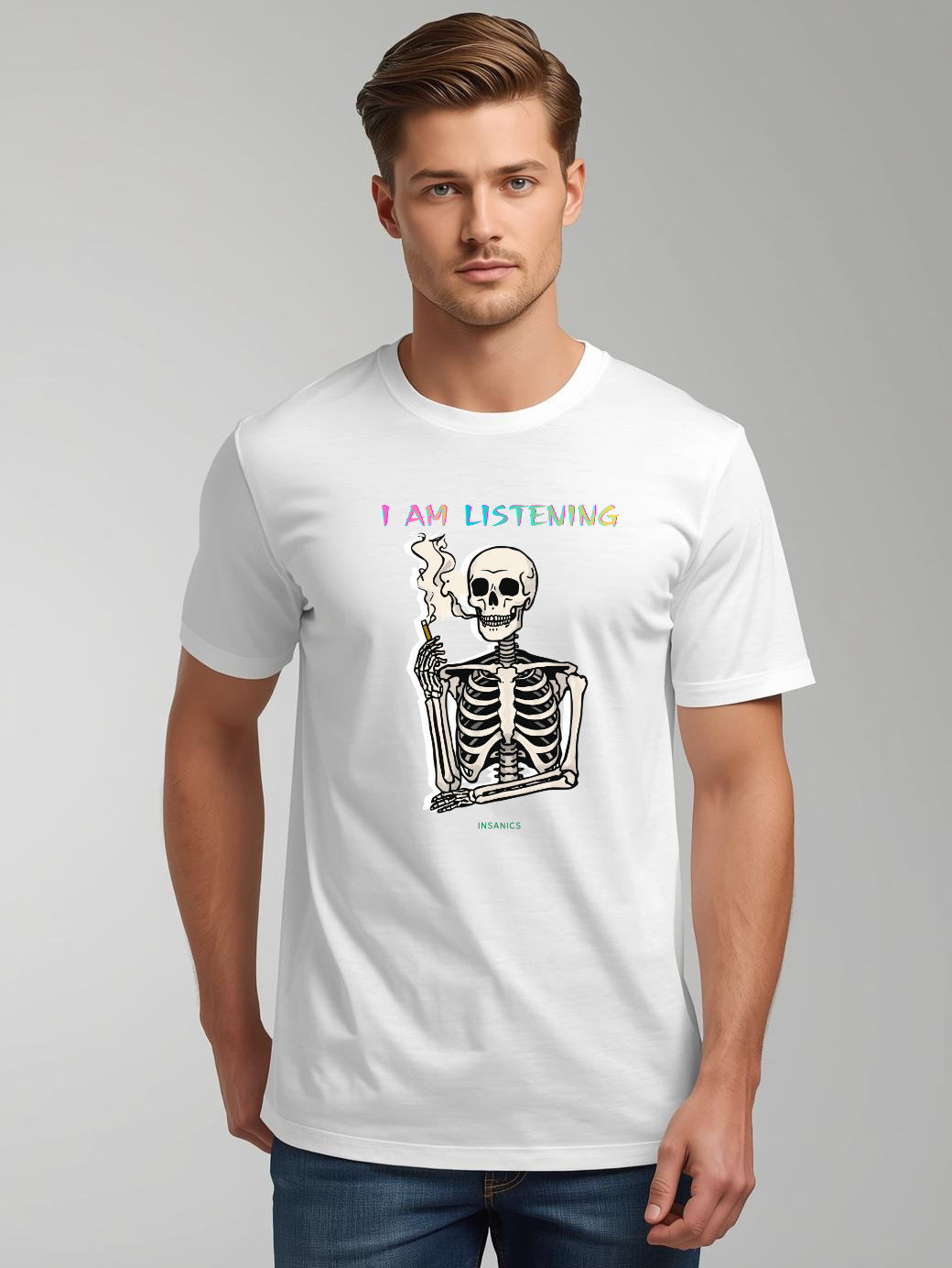 I Am Listening - Unisex Heavy Cotton Tee