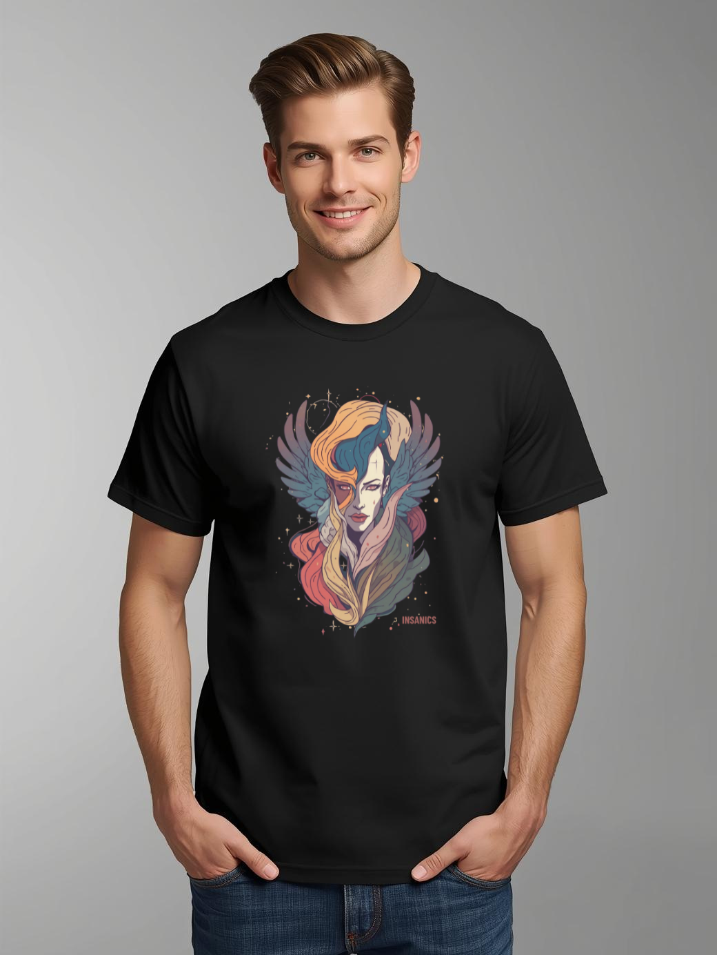 Surreal Portrait - Unisex Heavy Cotton Tee