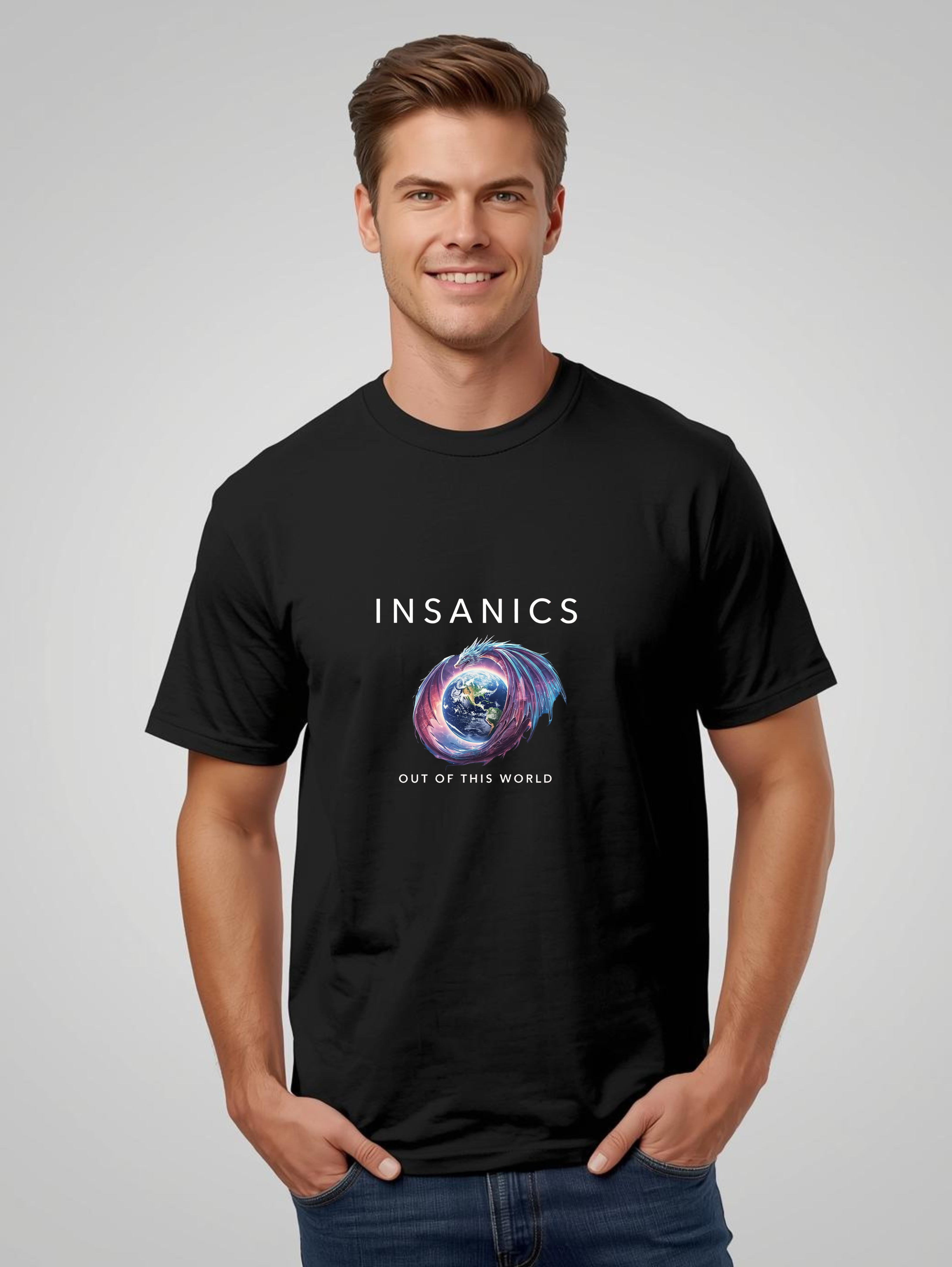 Galaxy Swirl  -  Unisex Heavy Cotton Tee
