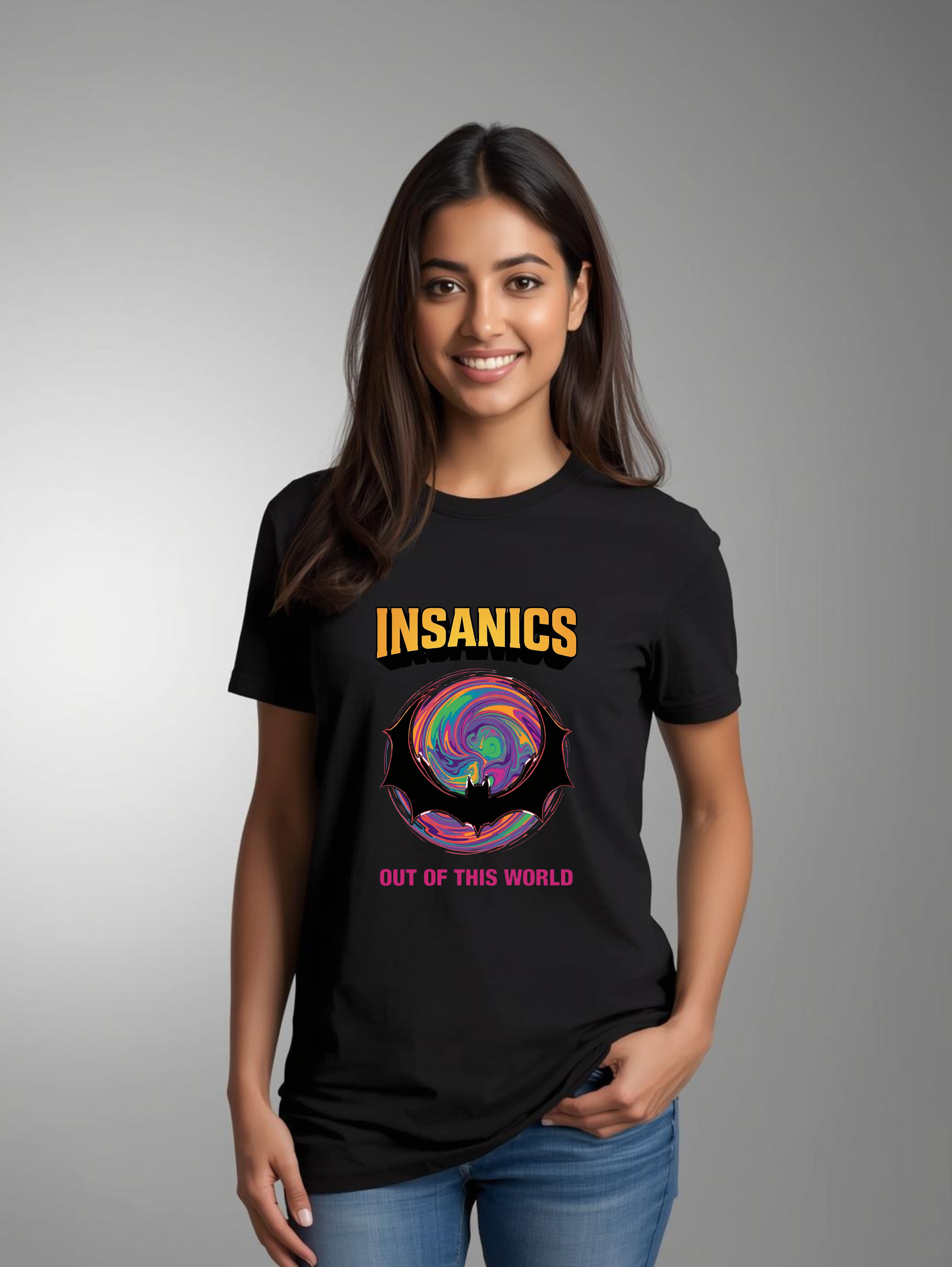 Psychedelic Space  -  Unisex Heavy Cotton Tee